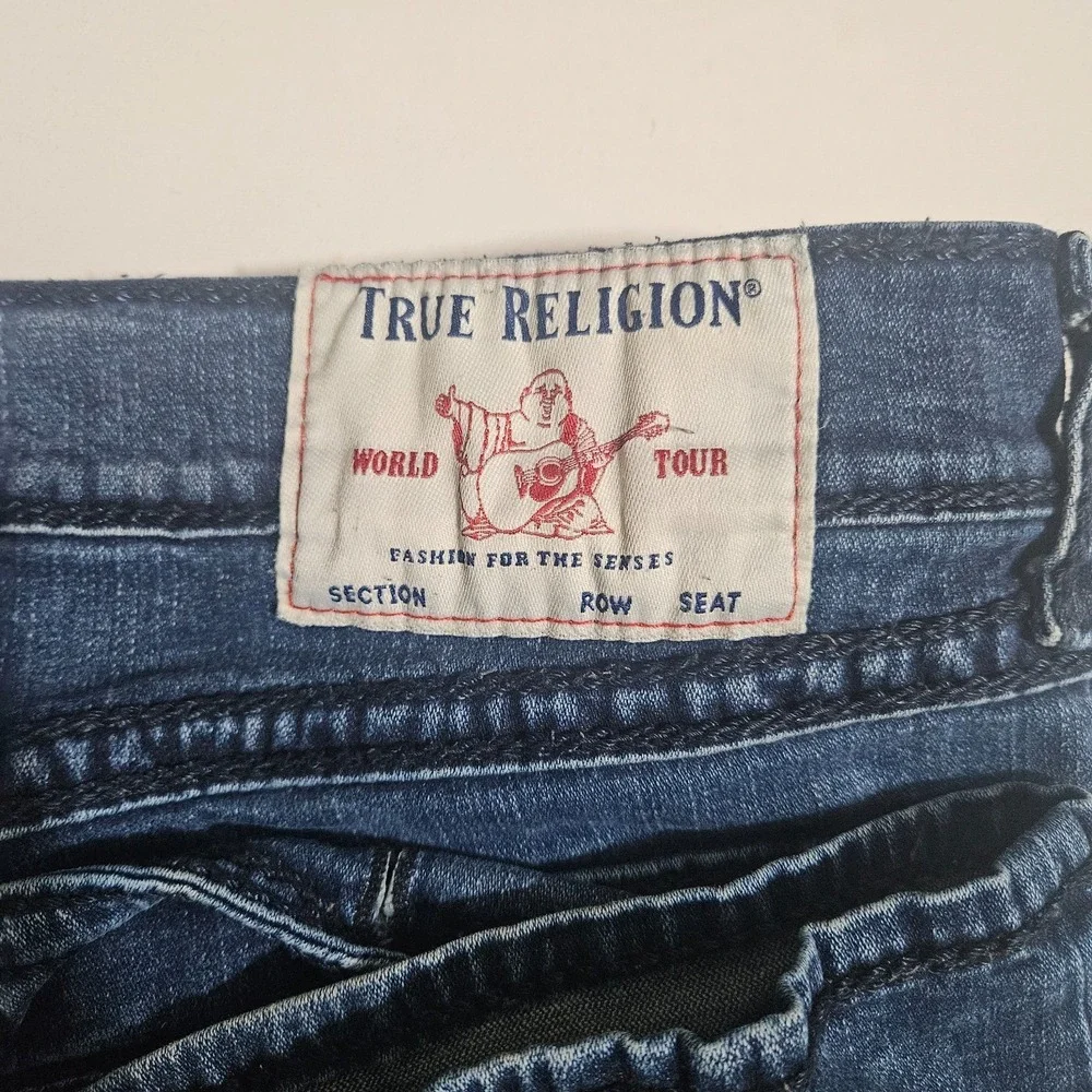 True Religion Ricky World Tour Men's Straight Leg Denim Jeans